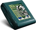 Tarp Waterproof 12x40 Feet, 8 Mil Thick Finished Size Green Poly Tarpaulin Outdoor, Metal Grommets, Reinforced Edges, Multipurpose Tarps Protective Cover for Camping Boat Plant