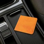 CoBak Car Registration and Insurance Holder - Small and Lightweight Vehicle Glove Box Car Organizer, Auto Truck Comparment Accessories Case for Essential Document, Driver License (Orange)