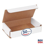 Box USA BM531 5"L x 3"W x 1"H, White (Pack of 50)