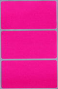 Royal Green Rectangular Stickers Color-Coding Labels for Organizing, Moving, and Storage Boxes 4" x 2" Stickers to Write On Name Tags, 300-Pack (Neon Pink)