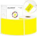 3x5 Inch Thermal Label Stickers,300Pcs Waterproof Rectangle Labels for Storage Bins,Moving Boxes,Address & Inventory Organization,Small Business Labeling,Yellow