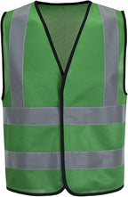 AYKRM 12 colour High visibility viz vest hi vis viz reflective work construction safety vest (XS-8XL)