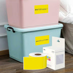 PARLAIM 3 X 5 Inch 1000Per/4Rolls Rectangle Inventory Color Coding Labels,Roll Square Label Stickers for Home (Yellow)