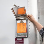 Buyers Products 5201103 Aluminum Clipboard Document Holder, Manifest Holder for Trucks and Trailers, Easily Holds Paperwork for Over-The-Road Hauling