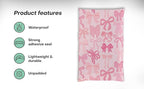 6x9 Poly Mailers – Coquette Bows Design – Waterproof, Tear-Resistant Shipping Bags with Adhesive Seal – 100 Pack – Package Mint