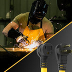 TOOLIOM 20FT Welder Extension Cord 6AWG 6-50P to 6-50R Power Extension Cord for Welding Machines with ETL Approved