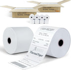 AUEAR, Thermal Cash Register POS Paper Rolls, 2 1/4" x 230' - BPA Free (100 Pack)