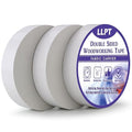 LLPT Double Sided Woodworking Tape 1.5" x 150Ft Each 3 Pack Double Face Turner Woodworker Adhesive Tape Removable Residue Free for Wood Template (WT15150W3)