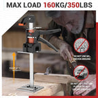 Labor Saving Handle 2 Pack,12 in Construction Jack,Multifunctional Furniture Lifter Jacks for Installing Cabinets and Wall Tile Height Adjuster Handheld Tool, Load 440LBS