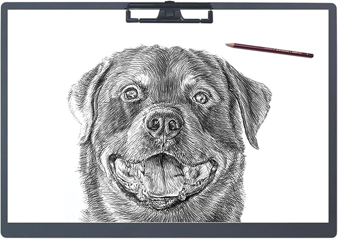 Acocony 11x17 Clipboard Aluminium with Pen Holder Extra Large Clipboard Landscape Super Hard 11 x 17 Clipping Board Black Pack of 1
