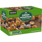 Green Mountain Coffee Roasters Hazelnut Keurig Single-Serve K-Cup pods, Light Roast Coffee, 12 Count