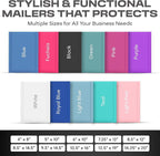 Black Large Poly Bubble Mailers 9.5x14.5 inch #4 | Self Seal Padded Envelopes Cushioned Bubble Mailer | Usable Size 9.5x13.5 | WaterProof | Lightweight mailing Shipping Bags | 200 Pack Bulk