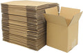 40 Pack Small Shipping Box 4x4x4 inch, Corrugated Cardboard Mailer Shipping Boxes for Small Business Packing Mailing