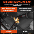 All Weather Floor Mats for 2023 2024 2025 2026 Cadillac Lyriq Floor Mats & Cargo Mat & Backrest Mats for Cadillac Lyriq Accessories All Season Guard Anti-Slip Floor Liner
