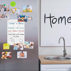Magnetic Whiteboard Contact Paper, 36" x 47" Stick on Magnetic Dry Erase White Board Sticker on Wall, Easy to Write for Drawing, School, Office, Kitchen Fridge