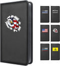 Car Insurance and Registration Card Holder | for BMW Ford Tesla Cadillac All Cars | Store Cards, ID License & Essential Documents | Premium Leather with Magnetic Closure