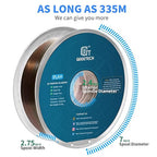 Geeetech Metal-Like Shiny Silk Bronze Rainbow 3D Printer PLA Filament, Shine Silky Metallic Printing Consumable 1.75mm, Dimensional Accuracy +/- 0.02 mm, 1kg Spool (2.2lbs), Fit Most FDM Printer