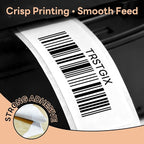 Compatible DYMO 30336 (1" x 2-1/8") Direct Thermal Multipurpose Labels, Address & Barcode Stickers for LabelWriter 450, 4XL, Rollo, Zebra – NOT for 550 & 5XL (12 Rolls / 6000 Labels), TRSTGIX