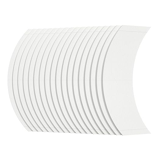 Sunshine Tape Quick Aggressive Hairpiece Wig Tape (72 Pieces) - CC Curve - Double Sided Adhesive Tape for Toupee Lace Front Wig Strong Hold Waterproof Strips