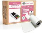 Compatible Clover Compact Countertop POS Thermal Receipt Paper 2 1/4 x 55 (40 rolls)