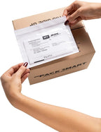 100 Units, 7.5"x5.5" Clear Packing List Shipping Pouches – Heavy Duty Self-Sealing Adhesive Envelopes, Waterproof & Tear-Proof – Ideal for Labels, Invoices & Documents