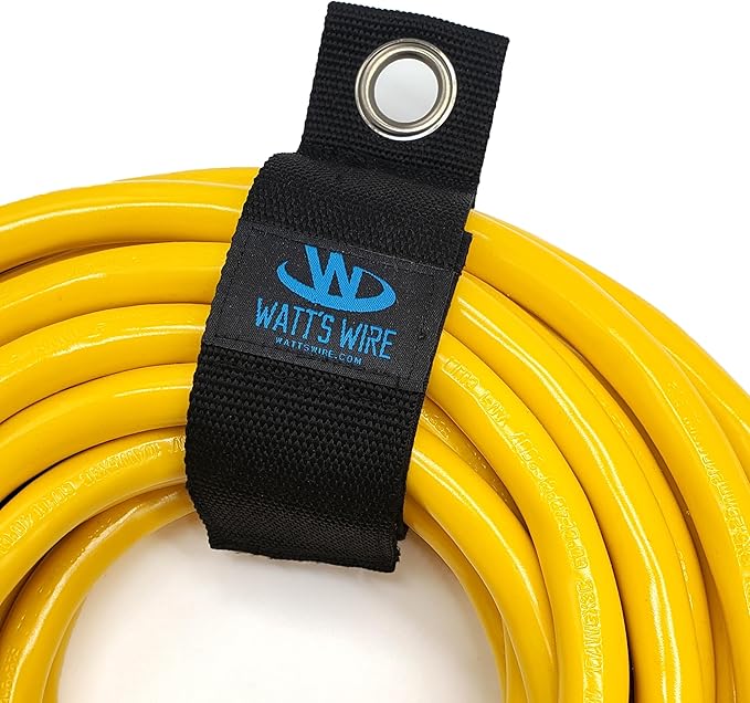 15 ft Outdoor Extension Cord Waterproof - 12 Gauge Heavy Duty Extension Cord 15 ft - Lighted Outdoor Extension Cords with Multiple Outlets - Watts Wire - 15' Grounded - extensiones electricas
