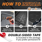 TripleAliners Tailgate Mat Compatible with 2015-2022 Chevy Colorado & GMC Canyon Tailgate Accessories Liner Protector All Weather TPE Custom Fit (Won't Fit Drop-in Liners)