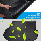 KELCSEECS® All-Weather Cargo Liner for Hyundai Elantra & Elantra N & Elantra Hybrid 2026 2025 2024 2023 2022 2021 Custom Fit Car Floor Mat Trunk Mat - Black