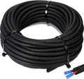 Sasylvia 2.5" x 5 ft Split Wire Loom Tubing Automotive Wire Loom Assortment Split Cable Sleeves Bulk Flexible Electrical Conduit Protective Kit