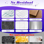 252pcs Car Easy-Pull Sticky Putty Clear Double Sided Removable, No Residue Glue Adhesive Double Sided Tape for Car, Walls, Holiday Decor, Balloons, Posters, Crafts & Classroom Decor, 3 Sizes