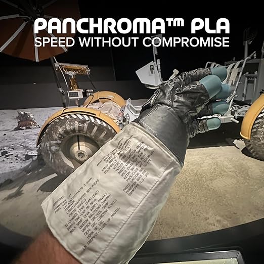 Panchroma PLA Cold White 3D Printer Filament, 1.75mm, 1kg Spool, Easy to Print, High Speed Printing, Tangle Free, AMS Compatible, Perfect for Toys, Decor, Miniatures, Models & Cosplay