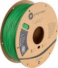 Polymaker PLA Filament, Green 3D Printing PLA Filament 1.75mm 1kg - PolyLite 3D Printer PLA Filament, Dimensional Accuracy +/- 0.03mm, Compatible with Most 3D Printer, Green