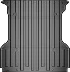 TripleAliners Truck Bed Mat Compatible with 2004-2014 Ford F150 Accessories 5.5FT Vehicle Perfectly Flush All Weather Protection TPE Heavy Duty Pickup Car Bed Cargo Mat