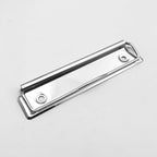 Shuokecrafts10 Pack Metal Clipboard Clips with Rubber Grips and Hanging Hole (12cm)