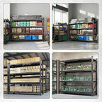 Letaya 6000LBS Storage Shelves Heavy Duty,79" W Garage Shelving Units, 4 Tier Adjustable Utility Rack Shelf,Large Metal Industrial Shelves,for Shop,Warehouse,Basement (79" W x 24" D x 79" H)