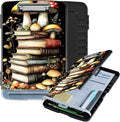 Clipboard with Storage Box & Pen Holder,Heavy Duty Clip Boards 8.5x11 for Nursing,High Capacity,School & Office Supplies,Mushroom Books
