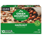 Green Mountain Coffee Roasters Hazelnut, Keurig Single Serve K-Cup Pods, Light Roast Coffee, 60 Count, (6 Packs of 10)