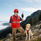 AYKRM 2 Pockets Reflective Safety Vest High Visibility Class II Mesh Vest for Women & Men Meets ANSI Standards