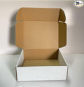 12x9x4 Shipping Boxes Set of 20, White Small Corrugated Cardboard Box, Mailer Box