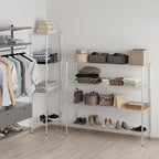 18" Deep x 60" Wide x 54" Height Wire Shelving Kit | 4-Tier | NSF Commercial Storage Rack Unit