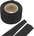 MECCANIXITY Braided Cable Sleeves Heat Shrinkable Fabric Sleeving, 1 9/16" 16ft Black 2:1 Ratio Heat Shrinkable Cord Protector for Harness Cable, Network Cable Protection, Cable Management