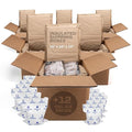 Insulated Thermal Shipping Boxes 14"x14"x14" with 2 Gel Ice Packs, Pack of 6 - USA-Made Cold Food Shipping Box with Absorb Condensation Thermal-Paper Liner - Frozen Food Shipping Kit by IDL Packaging