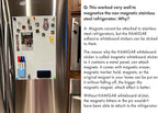HAMIGAR Magnetic Whiteboard Contact Paper 18" x 39" Dry Erase White Board Sticker for Wall Stick on White Board Peel and Stick Wallpaper Adhesive Poster with Marker, Magnetic Eraser and Magnets