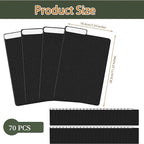 70 Pieces Comic Book Dividers with Tabs,Patient Divider Cards,Card Dividers Comic Book Boards for Storage Boxes 11.22 X 7.24 Inche