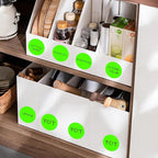 2 Inch Fluorescent Green Circle Stickers 500 Pcs,Permanent Color Coding Dots for Office,Home Organization, File Classification,Multipurpose Labels