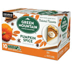 Green Mountain Coffee Roasters Pumpkin Spice, Keurig Single-Serve K-Cup Pods, Light Roast Coffee, 60 Count (6 Packs of 10)