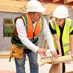 AYKRM 11 color High Vis Reflective Safety Vest for Women Men Security Pocket Zipper
