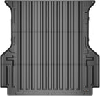TripleAliners Truck Bed Mat Compatible with 2024 2025 Ford Ranger Accessories 5FT Vehicle Perfectly Flush All Weather Protection TPE Heavy Duty Pickup Car Bed Cargo Mat Bed Liner