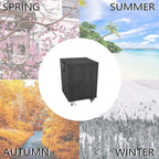 Outdoor Prep Table Cover 30 Inch, Waterproof Patio Stainless Steel Metal BBQ Table Cover All Season Protection for Outdoor Table -30 x 30 x 34 Inch
