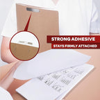 XFasten Self Adhesive Fasteners 2 Inch Capacity 500-Pack Archival-Grade Two Prong Paper Fasteners 2 Inch for Metal File Fastening, Folders, Medical Reports, Thick Paper Stacks, and Folder Accessories